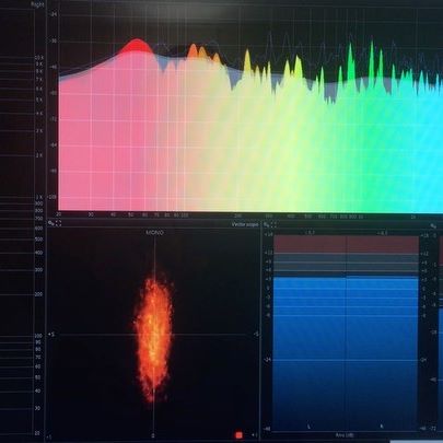 My most beautiful plugin 😍
#plugin #metering #spectrogram #studio #flux.