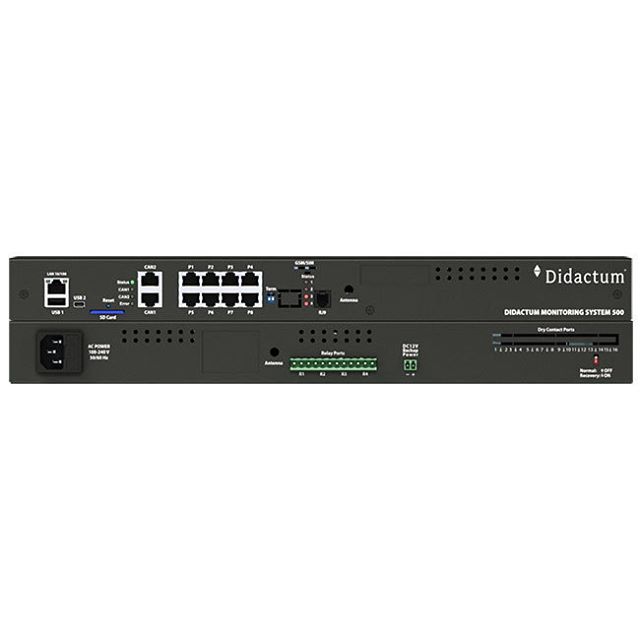 Didactum Monitoring System 500
#Security #Monitoring #Überwachung #Didactum #Serverraum #Rechenzentrum #Datacenter #environmentalmonitoring #überwachungssysteme.