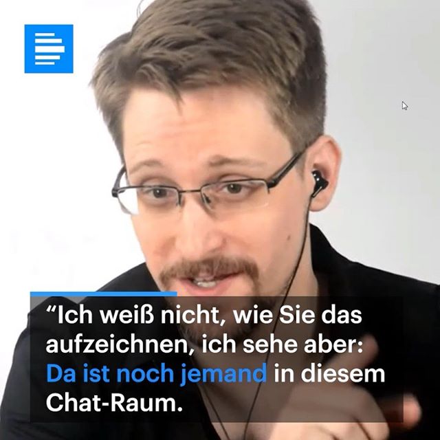 Edward Snowden im Deutschlandfunk-Interview: Wer ist da noch in der Leitung?
.
Das komplette Interview finden Sie auf Deutsch und Englisch über den Link in unserer Bio.
.
#edwardsnowden #snowden #interview #überwachung #geheimdienst #masssurveillance #surveillance #nsa #usa #europe #germany #france #intelligence #deutschland #america #whistleblower #prism #russia #permanentrecord.