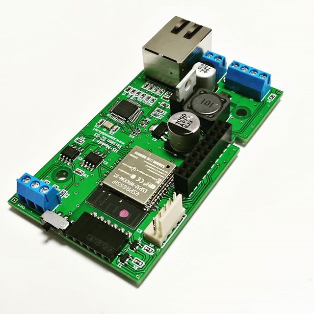 Customer order... combined base board for ESP32 wroom  with power supply, rs485 and Ethernet support with W5500
www.zihatec.de
#esp32 #pcb #ethernet # #rs485 #modbus #electronicengineering #pcb #zihatec  #electronic #electronicproject #soldering #jlcpcb #diy #technology #wiznet.