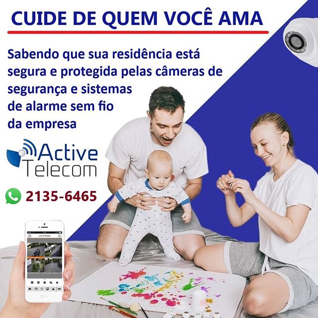 Proteção e segurança são os melhores investimentos que pode fazer para sua família. 📹📲
Conte com uma empresa líder no mercado de telecom ! 👨🏻‍💻👨🏻‍🔧🇧🇷🤝🏼
Proteja quem você ama !
#vempraactive .
#cftv #camerasdeseguranca #cftvrio #cftvip #ipcamera #ipcam #suasegurança #protejase #suaprotecao #protejasuafamilia #familiaprotegida #protecao24h #24horas #qualidadeahd #fullhd #familiaunida #familias #riodejaneiro #instalação #projetos #suporte #online #familiaonline #criancas #filhos #paisefilhos #resiliencia #dedicacao #prosperidade.