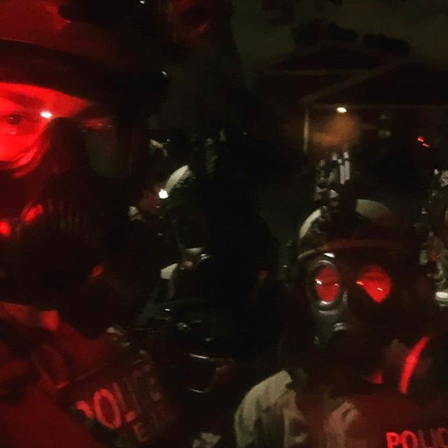 Reposted from @_ssoa_ -  Things got a little gassy the other night! .
.
.
#swat #swatteam #police #gas #cold #fitness #november #gametime #fun #nightvision #WEGOHOME #intothebreach.