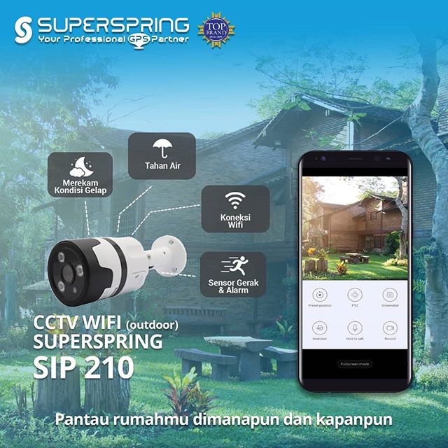 Pantau rumahmu dimanapun dan kapanpun dengan
CCTV WIFI SUPERSPRING SIP 210 (Outdoor)
.
Tinggal colok
Tanpa ribet
Langsung online
.
Harga Rp 399.000,-
.
Pesan segera 
WA : 081315392044
.
#CCTV #KameraCCTV #CCTVBohlam #SUPERSPRING #CCTVSUPERSPRING #WorryFree #RumahAman #KeamananRumah #AsetAman #PantauRumah #ipcam #ipcameras #ipcamhd #ipcamera #superspringdepok 
#cctvdepok.